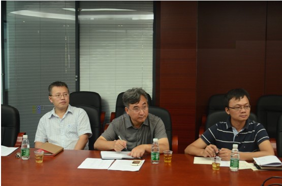 朱熹平副校長來我院進行黨的群衆路線教育實踐活動調研座談 